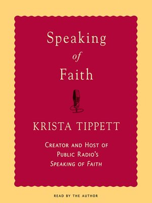 cover image of Speaking of Faith